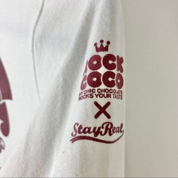 Stay Real Rock Coco Ashin x No2Good Top Streetwear Graphic Shirt Size Medium - Picture 11 of 12